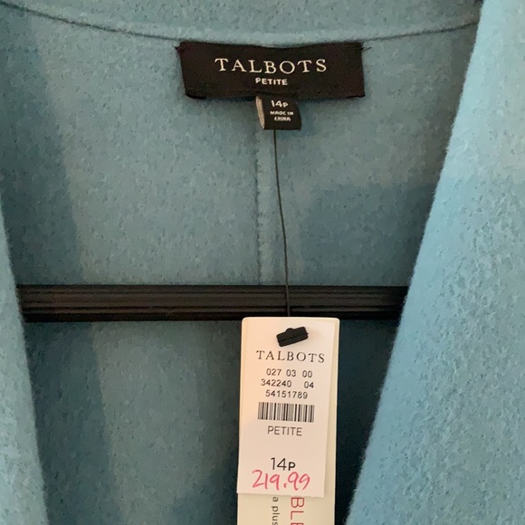 NWT Talbots Petite Jacket with Front Pockets - Picture 2 of 4